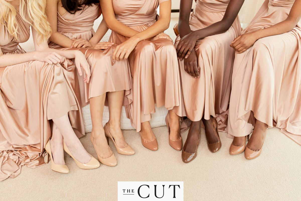 These Practical but Sleek Nude Heels Come in 5 Skin Tones